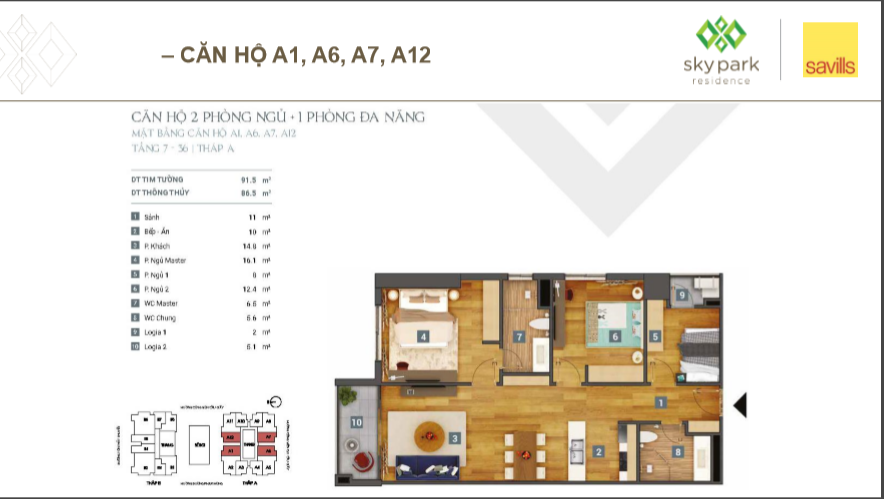 Chung cư Sky Park Residence Tôn Thất Thuyết