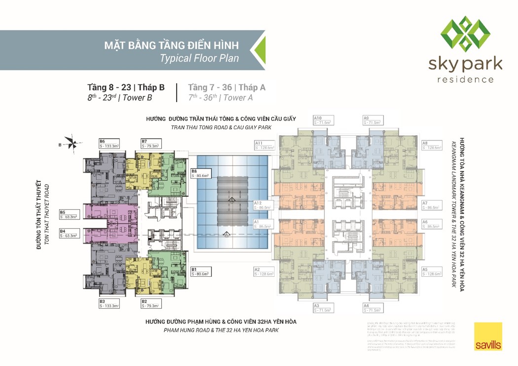 Chung cư Sky Park Residence Tôn Thất Thuyết