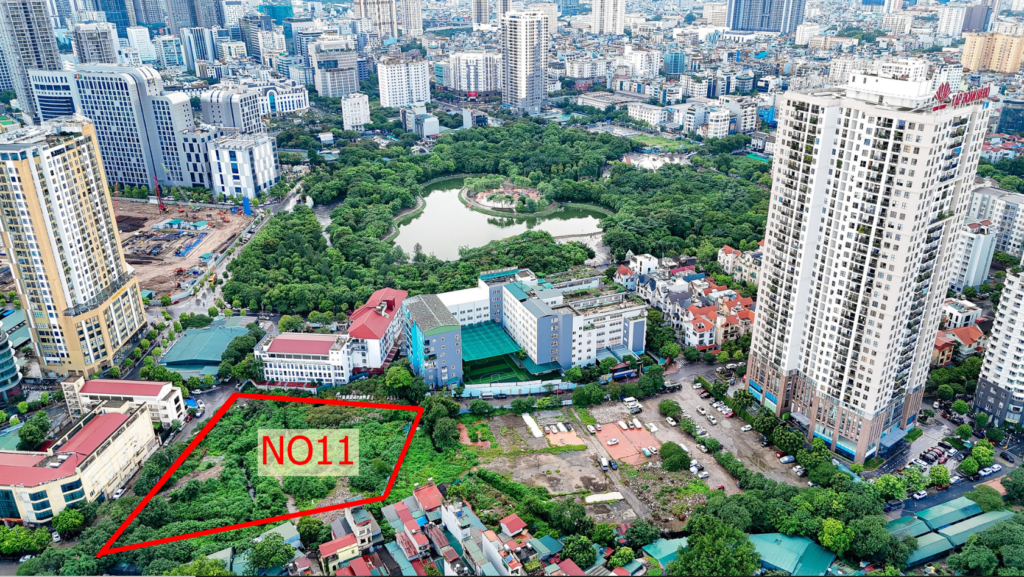 Chung cư No11 Dịch Vọng vị trí