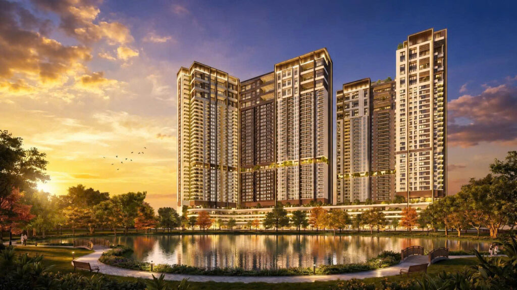Phối cảnh Le Parc Place